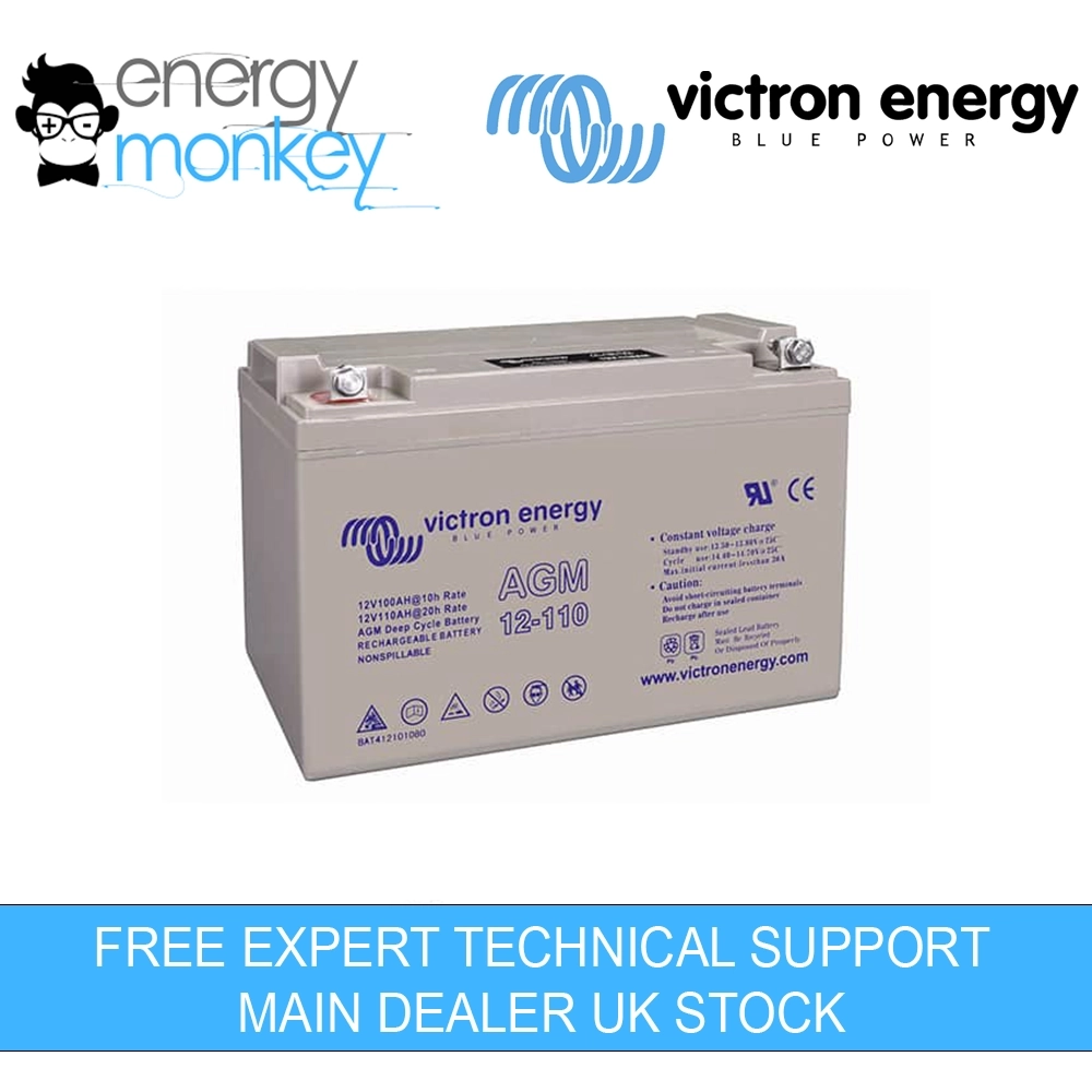 BAT412101080 12V 110Ah AGM Victron