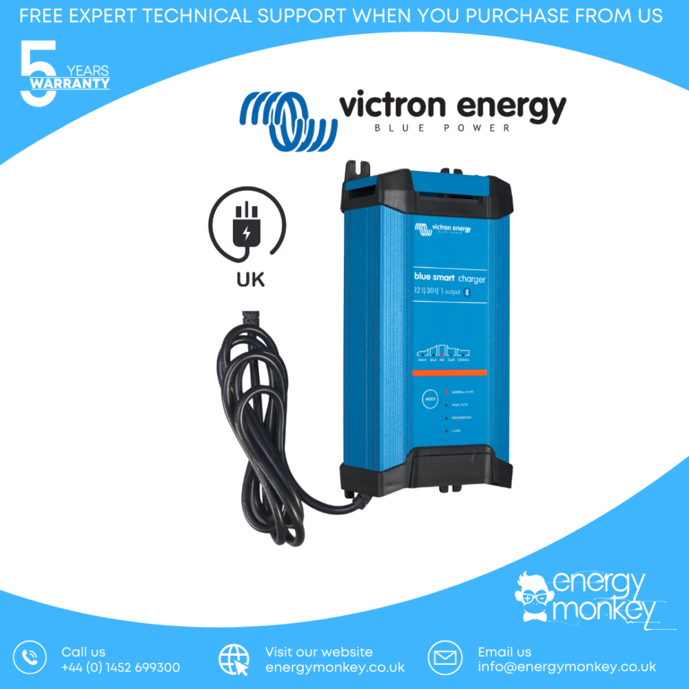 Blue Smart IP22 Charger 12/30(1) 230V UK