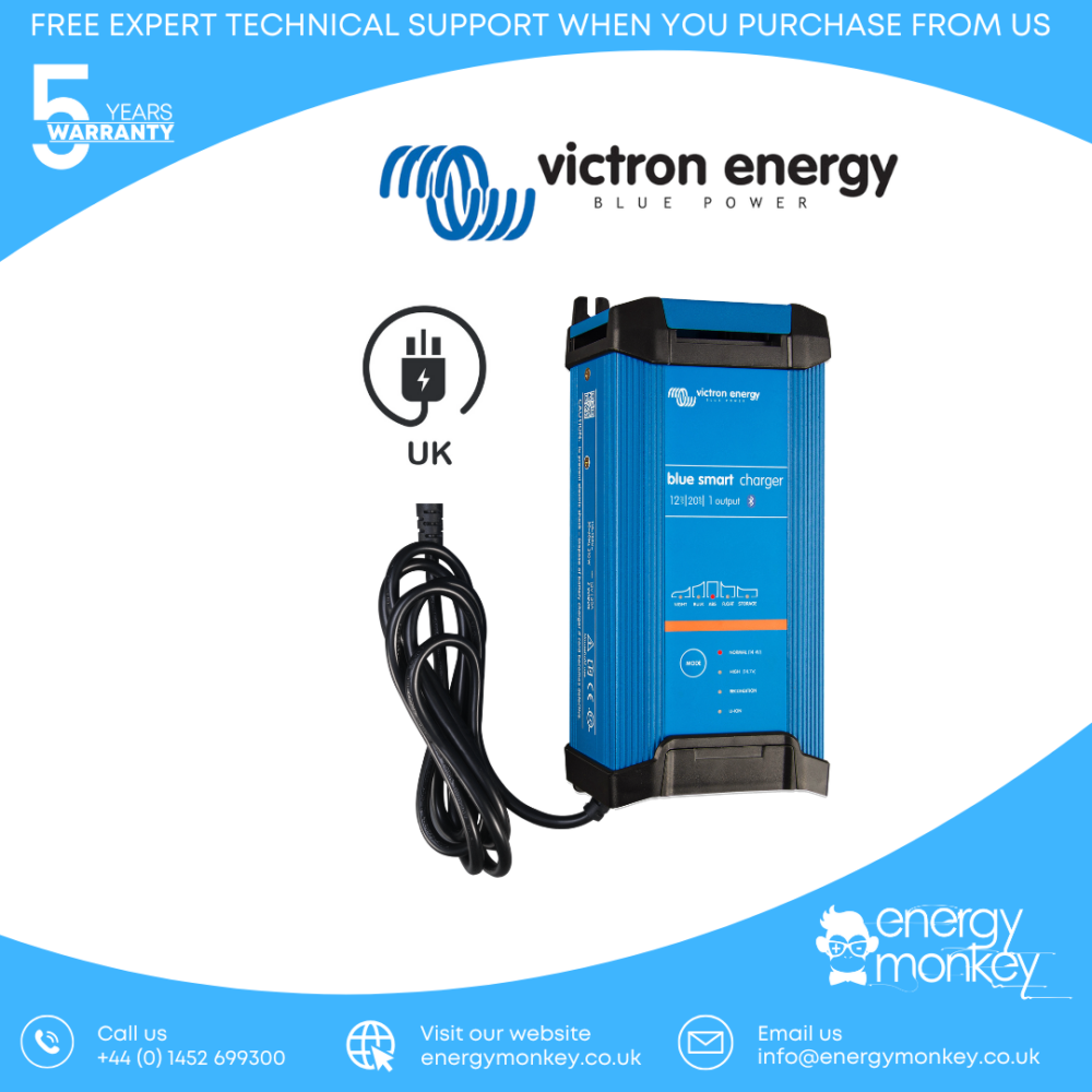 Blue Smart IP22 Charger 12/20(1) 230V UK
