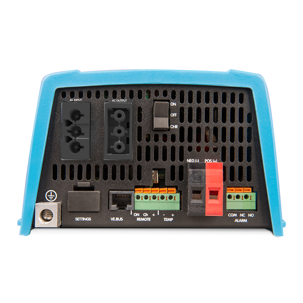 Multiplus 48V 500VA Inverter Charger PMP481500000 End View Connections
