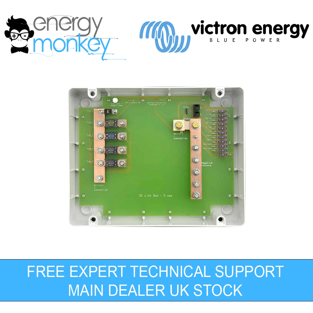Victron ESP DC link Box top open view