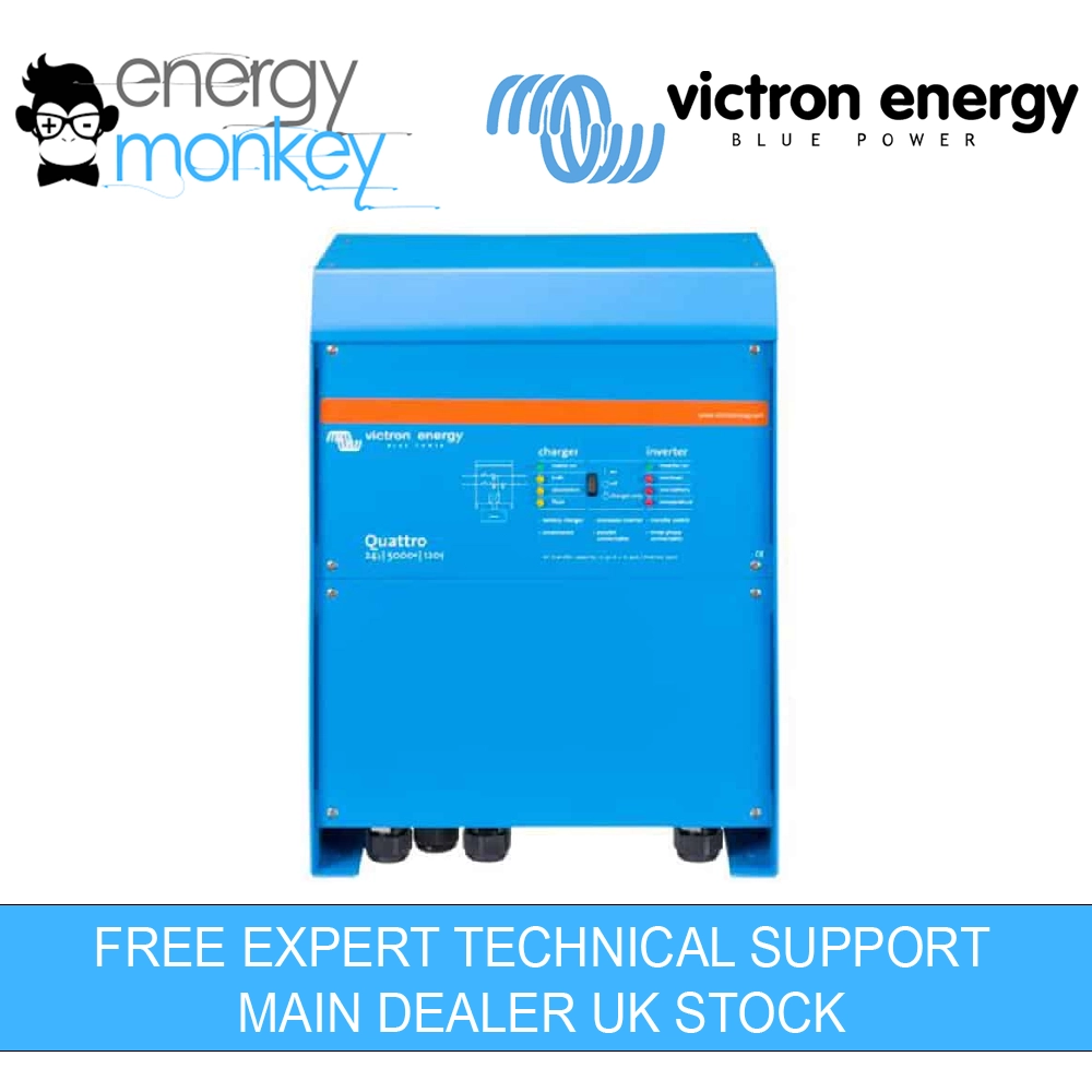 Victron Quattro 24 5000 120 100 100 120V VE Bus