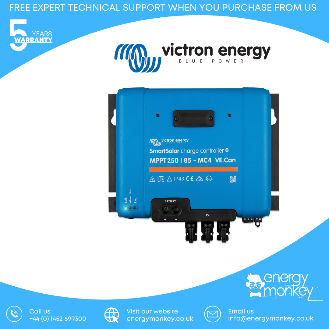 Victron SmartSolar MPPT 250/85-MC4 VE.Can
