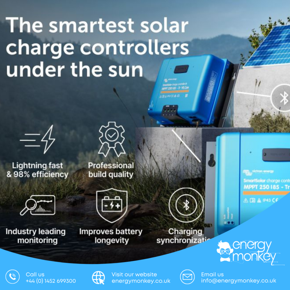 Alternative view of Victron SmartSolar MPPT 250/85-Tr VE.Can (SCC125085411) - BLUETOOTH