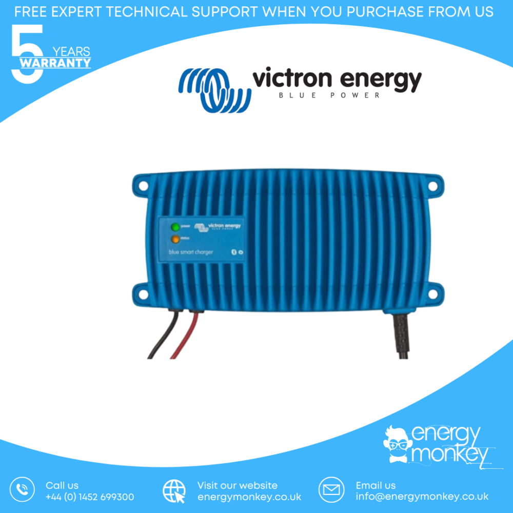 Victron Blue Smart IP67 Charger 12/13(1) 120V NEMA 5-15
