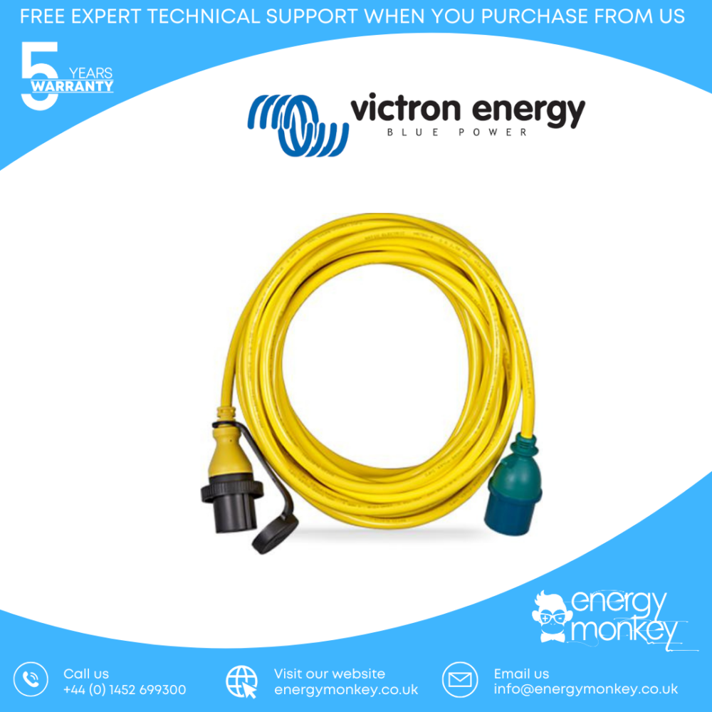 Victron Shore Power Cord 15m 25A/250Vac (3x4sqmm)