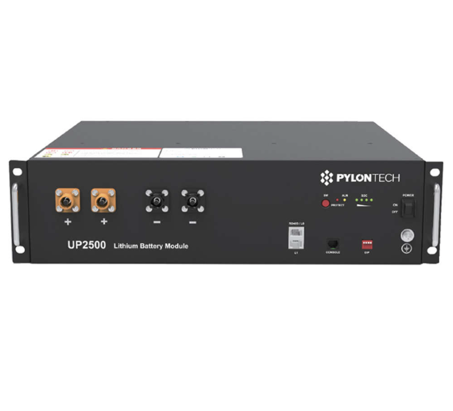 PYLONTECH UP2500 Front View Energy Monkey