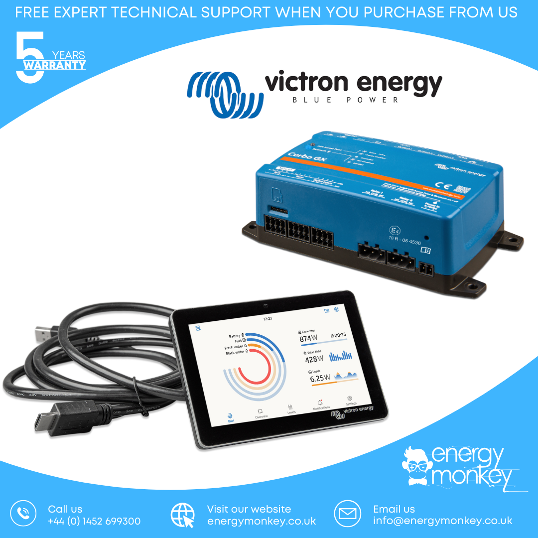 Victon Cerbo GX and GX Touch 70 Bundle (BPP900450110 & BPP900455070)
