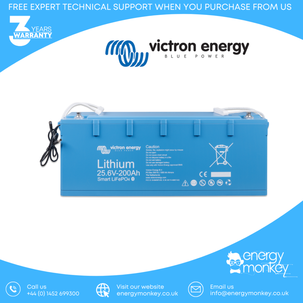 LiFePO4 Battery 25,6V/200Ah Smart-a