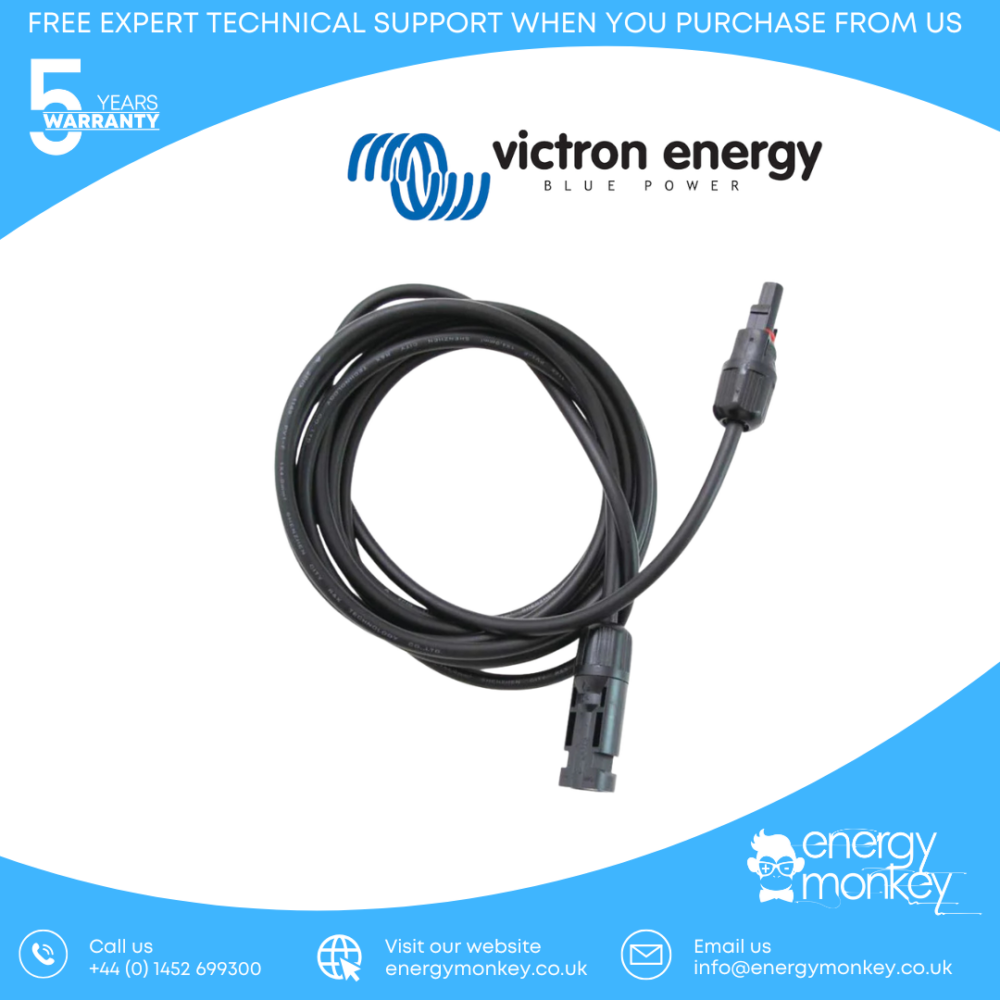Victron Solarcable L=5m/6sqmm MC4-M/F conn. (PV-ST01)