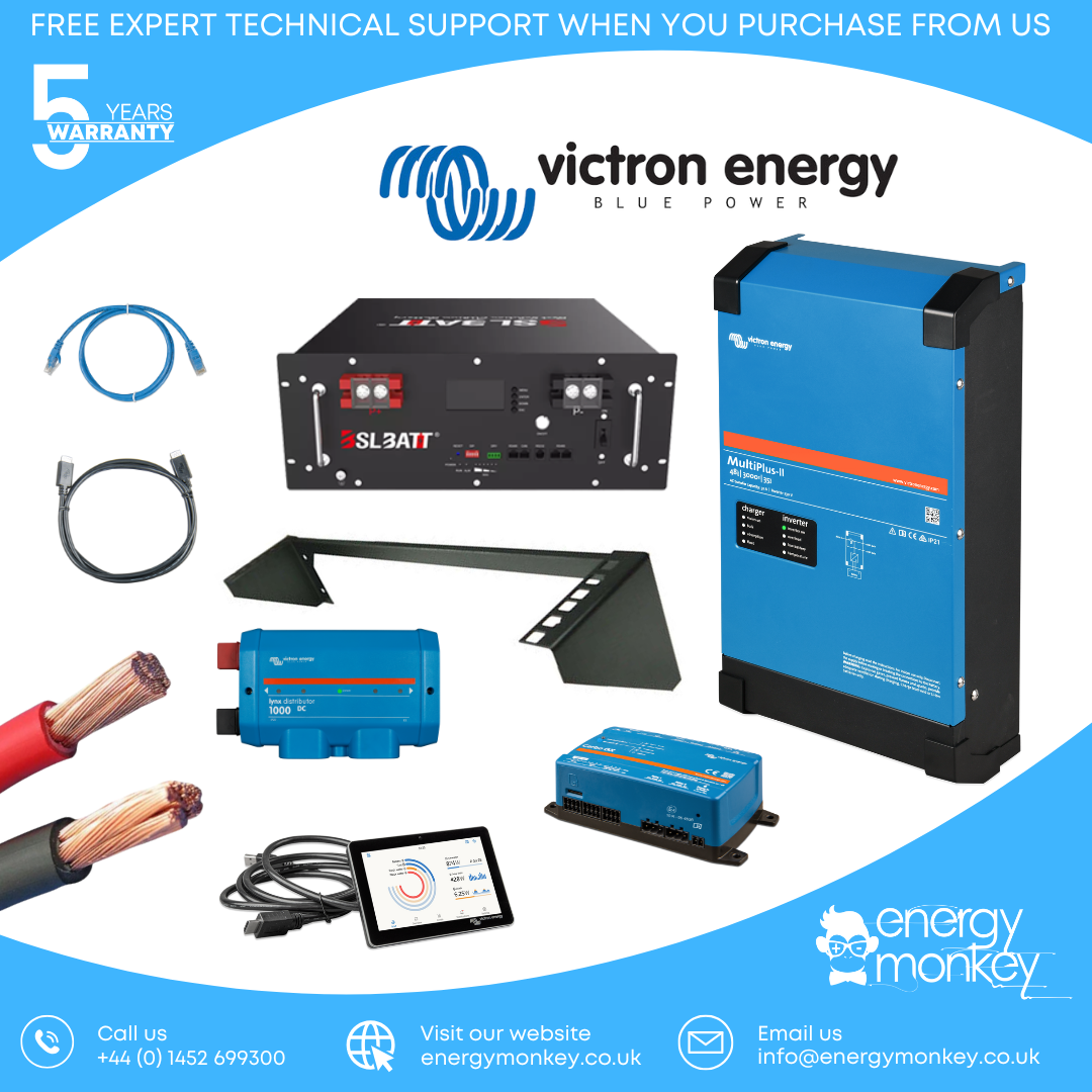 Single Phase Off Grid Battery Storage with BSL - 3kVA