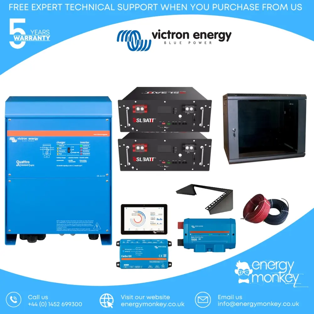 Single Phase Off Grid Battery Storage with BSL – 10kVA