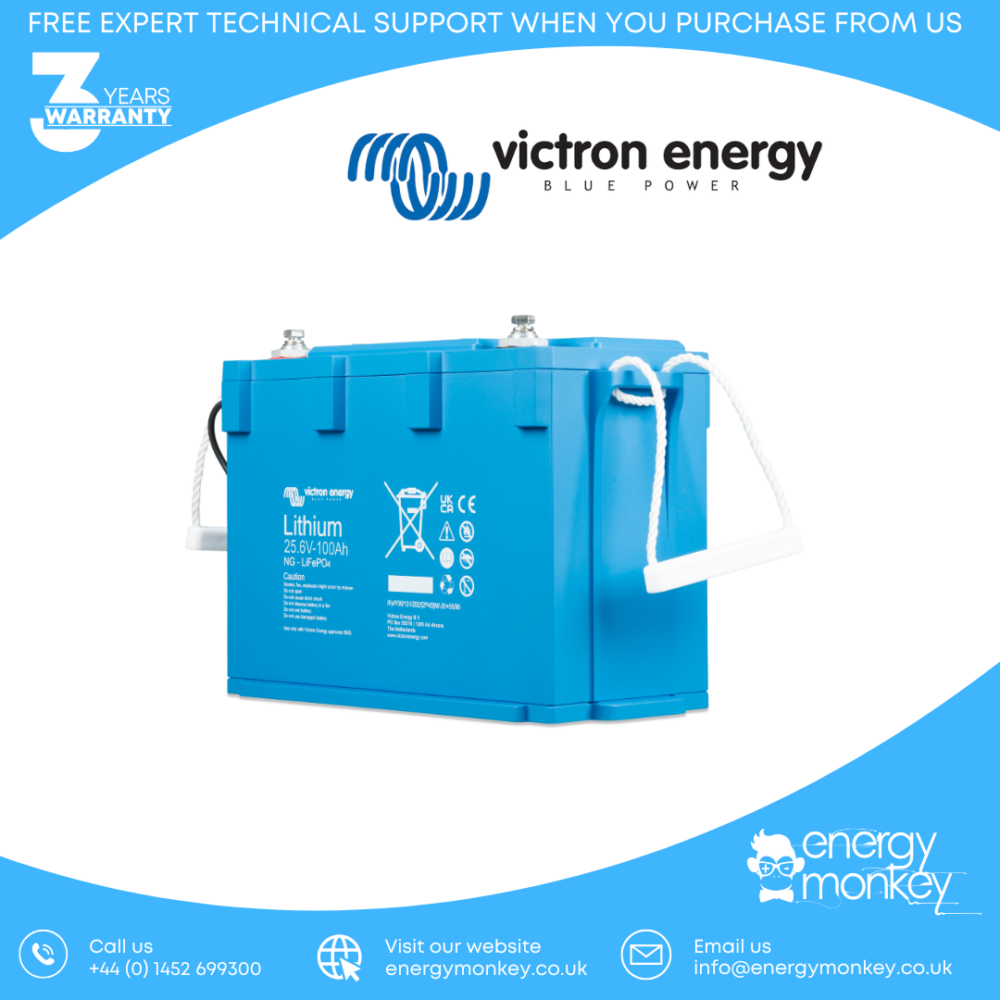 LiFePO4 Battery 25,6V/100Ah NG