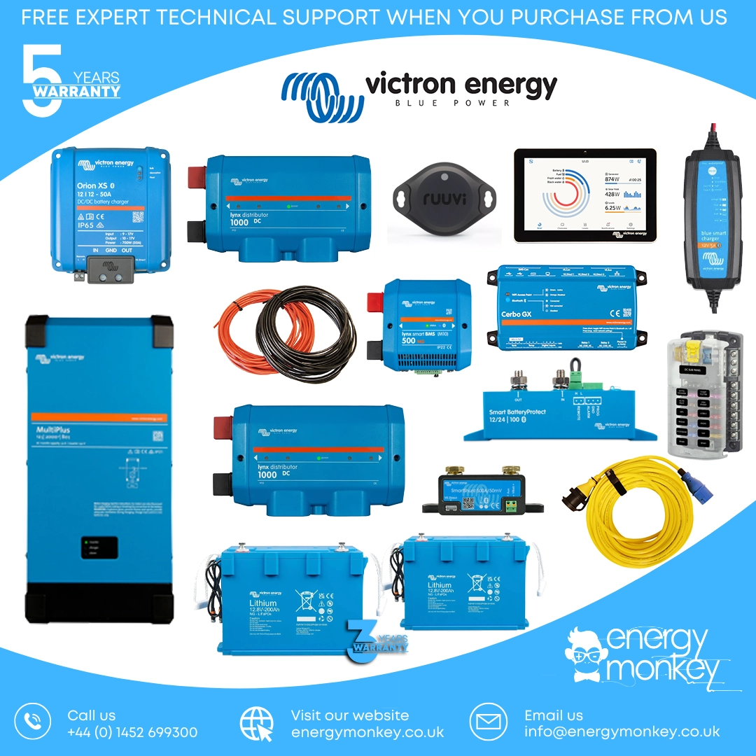 Camper Ultimate Electrics 12v 2kVA NG Lithium
