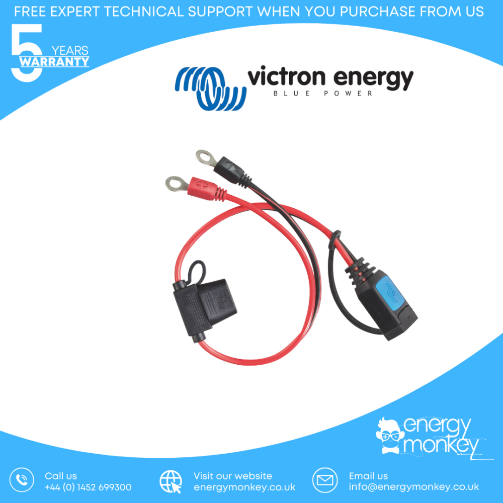 Victron Clamp connector (with 30A ATO fuse) (BPC900400014)