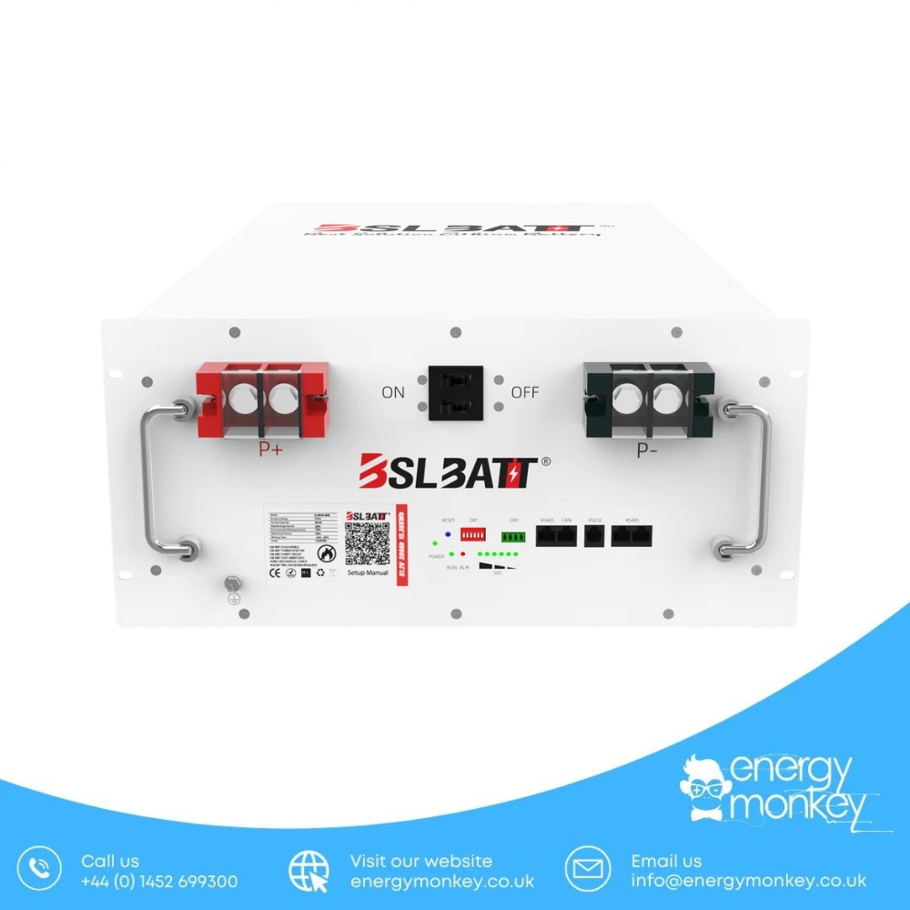 B-LFP48-300E Server Rack Battery – 51.2V 15.36kWh - Image 3