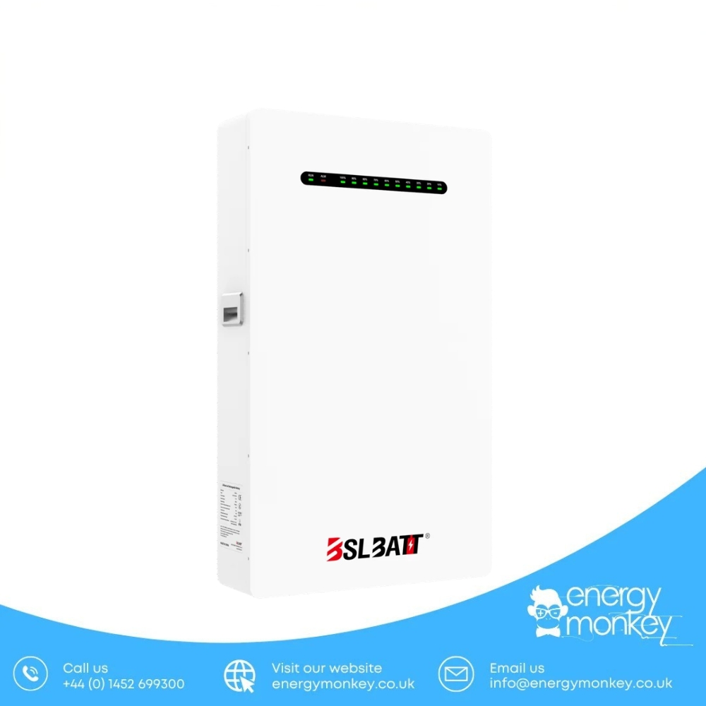 B-LFP48-200PW Wall-Mounted Battery – 51.2V 10.24kWh - Image 3