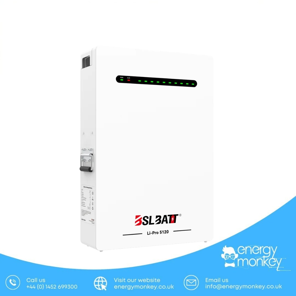 Li-PRO 5120 Wall-Mounted Battery – 51.2V 5.12kWh - Image 3