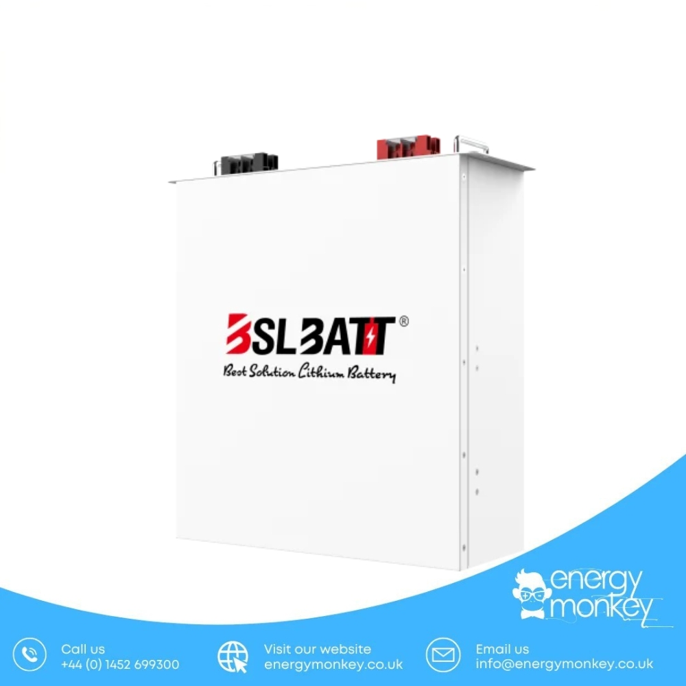 B-LFP48-100E 4U Server Rack Battery 51.2V 5.12kWh Lithium Energy Storage - Image 3
