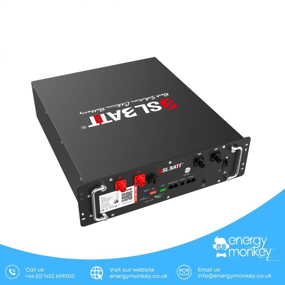 B-LFP48-120E Server Rack Battery – 51.2V 6.4kWh - Image 3