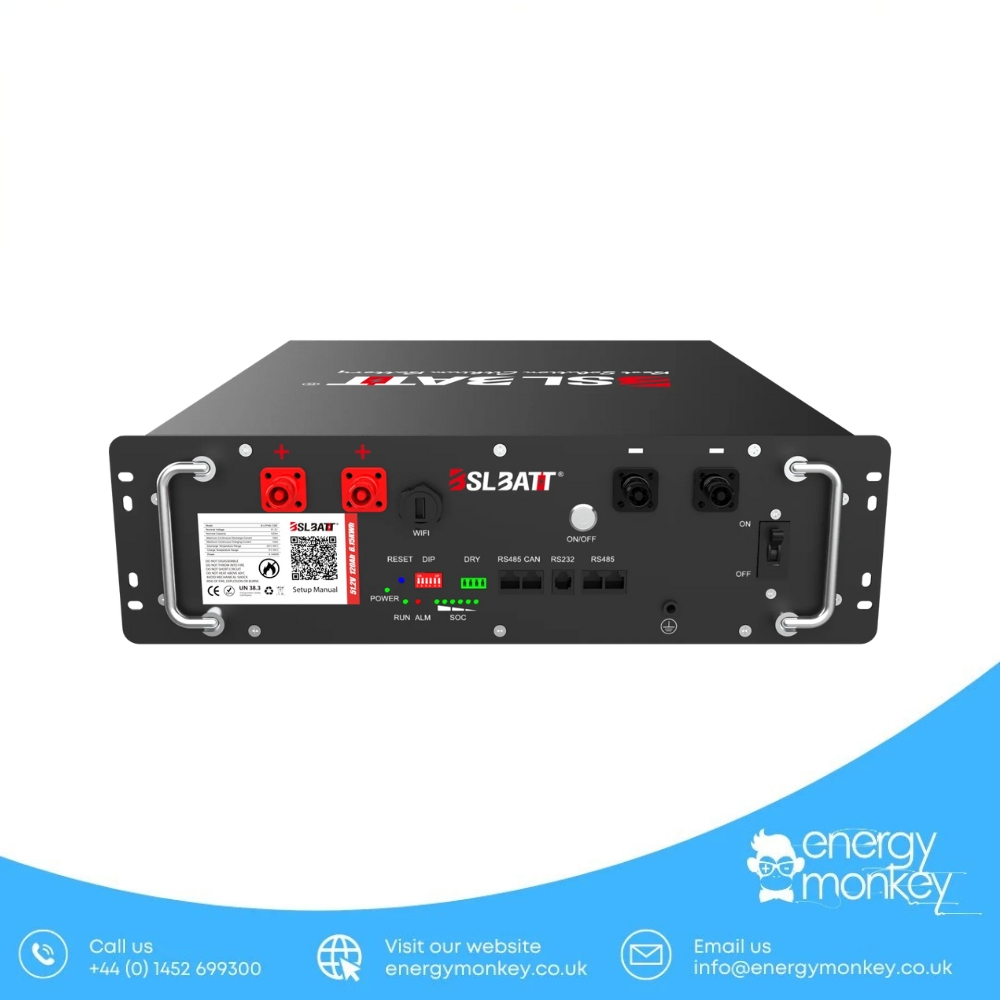 B-LFP48-120E Server Rack Battery – 51.2V 6.4kWh - Image 5