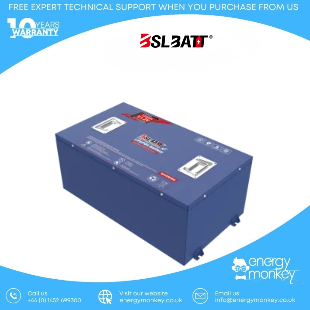 Alternative view of B-LFP-48-135GC 48V 135Ah Li-ion Golf Cart Battery UK