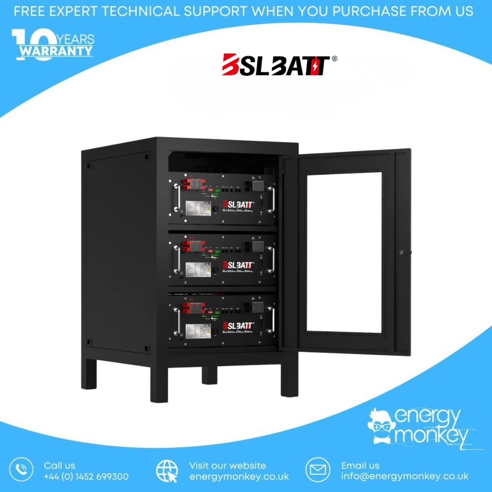 B-LFP48-100E 4U Server Rack Battery 51.2V 5.12kWh Lithium Energy Storage