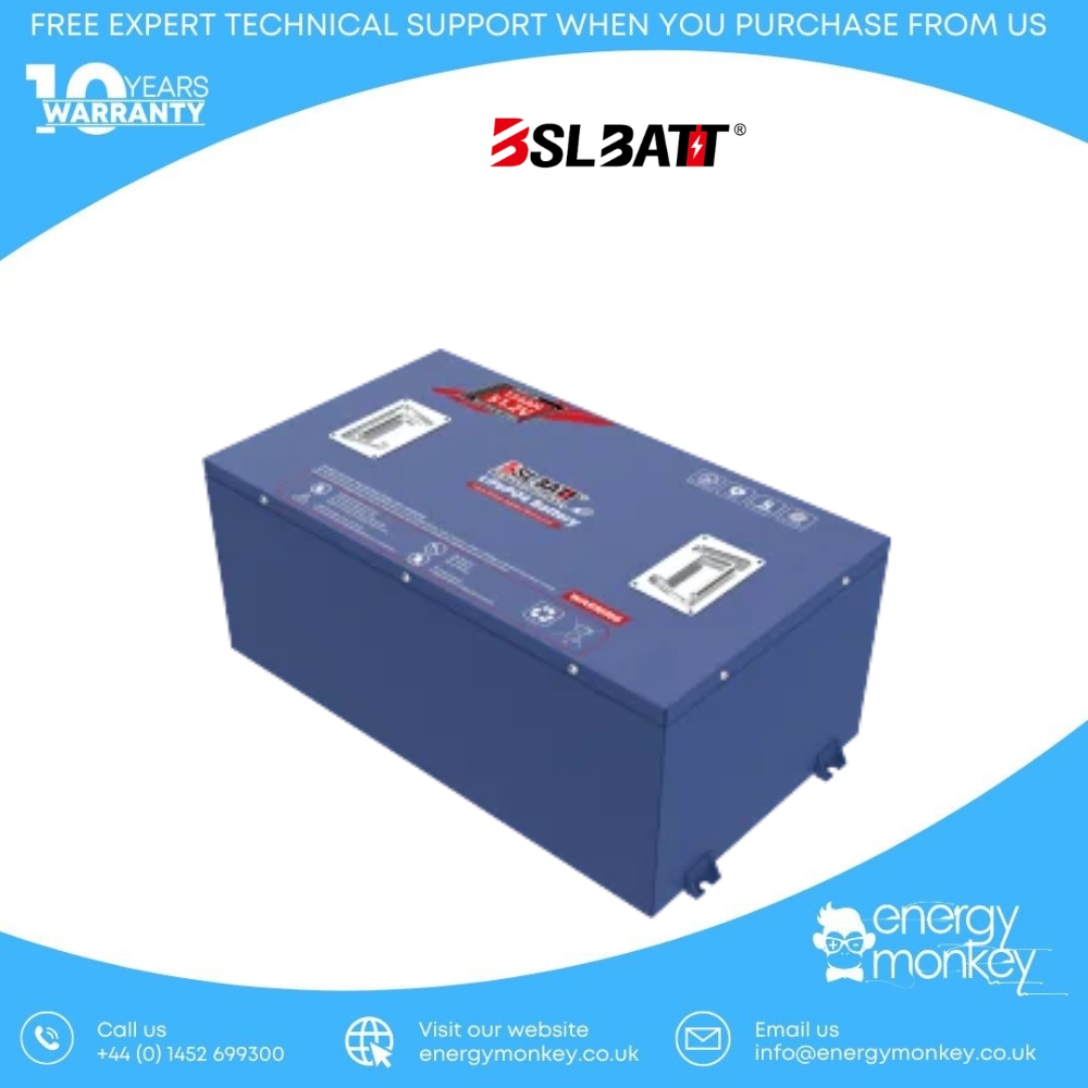 Alternative view of B-LFP-48-150GC 48V 150Ah LiFePO4 Golf Cart Battery UK