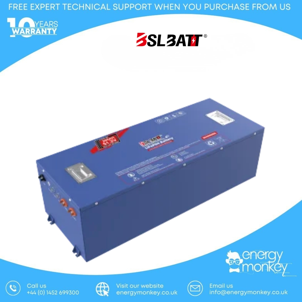 48V 230Ah LiFePO4 Golf Cart Battery (B-LFP-48-230GC)